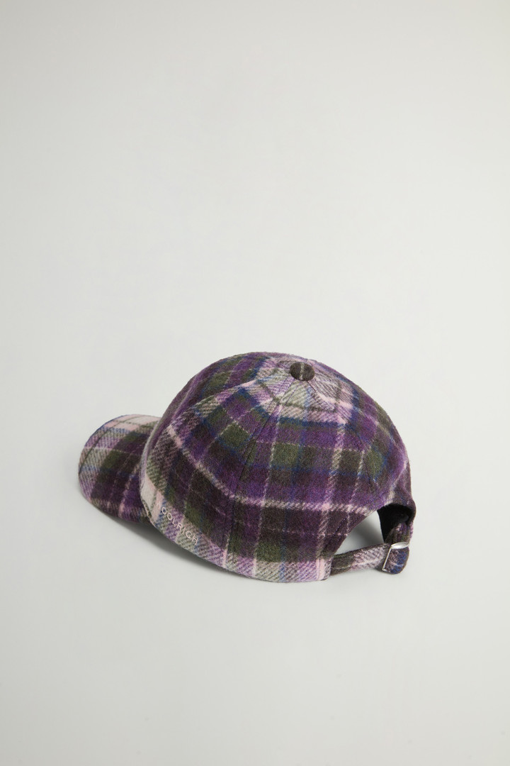 BRUSHED WOOL CAP Purple photo 2 | Woolrich