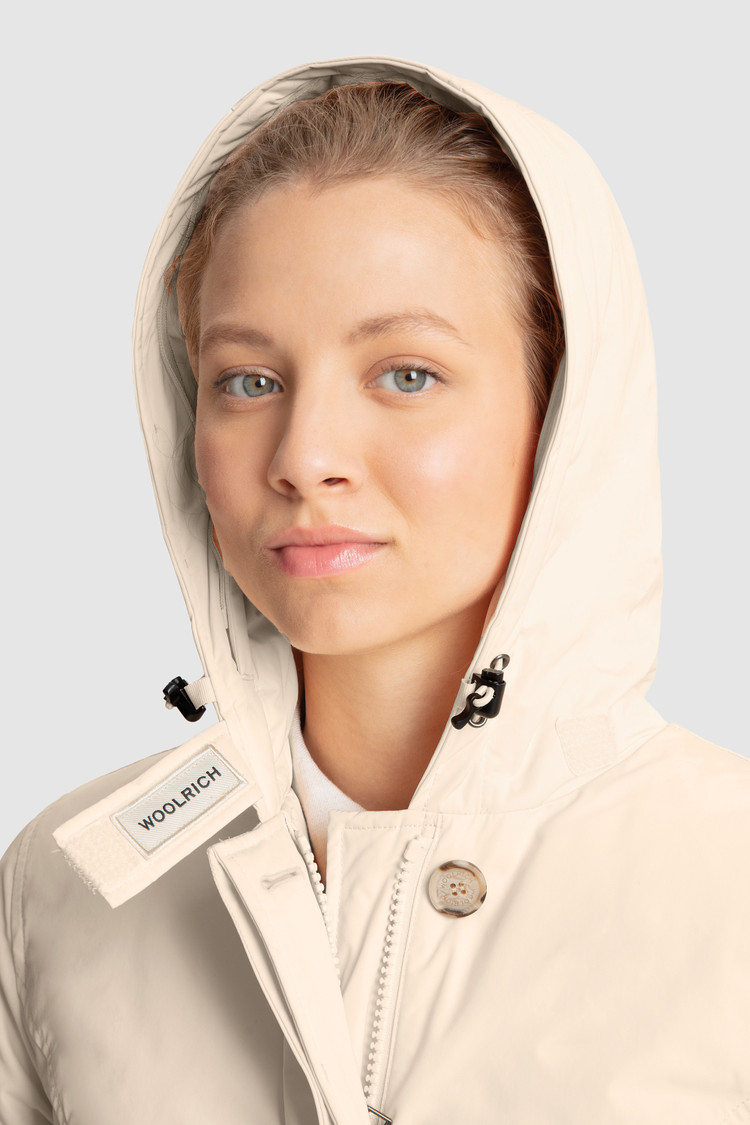 Arctic Parka luxe con pelliccia di raccoon removibile