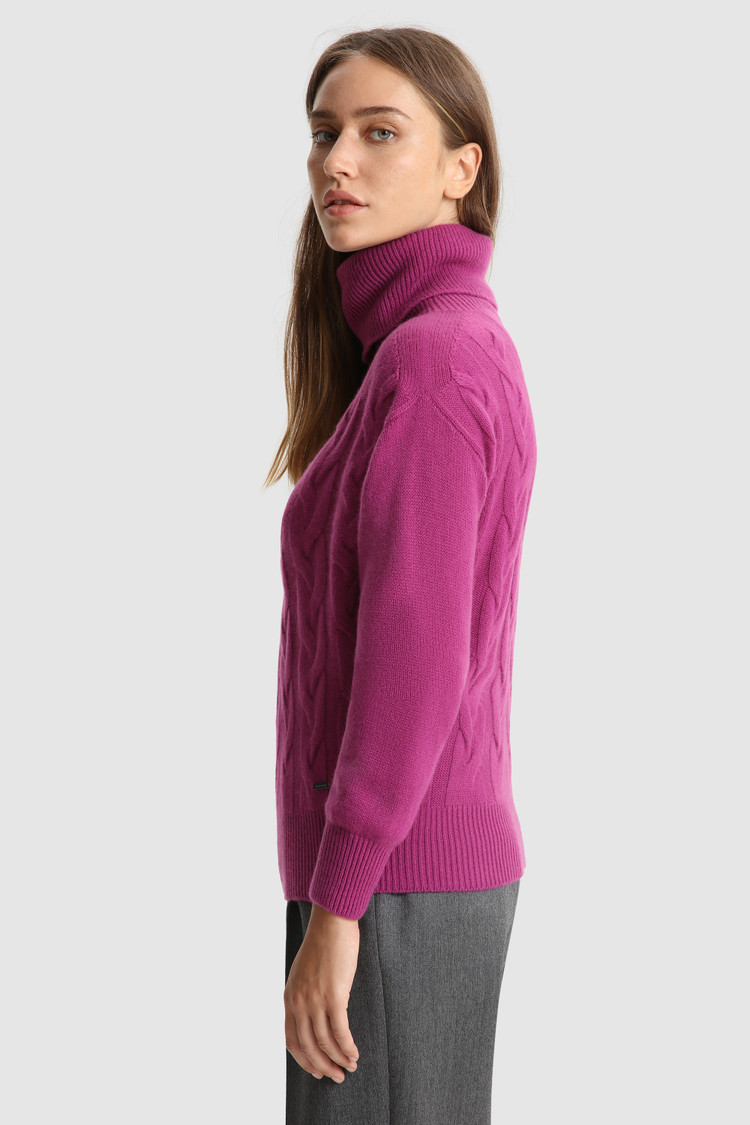 Rollkragenpullover aus Kaschmir