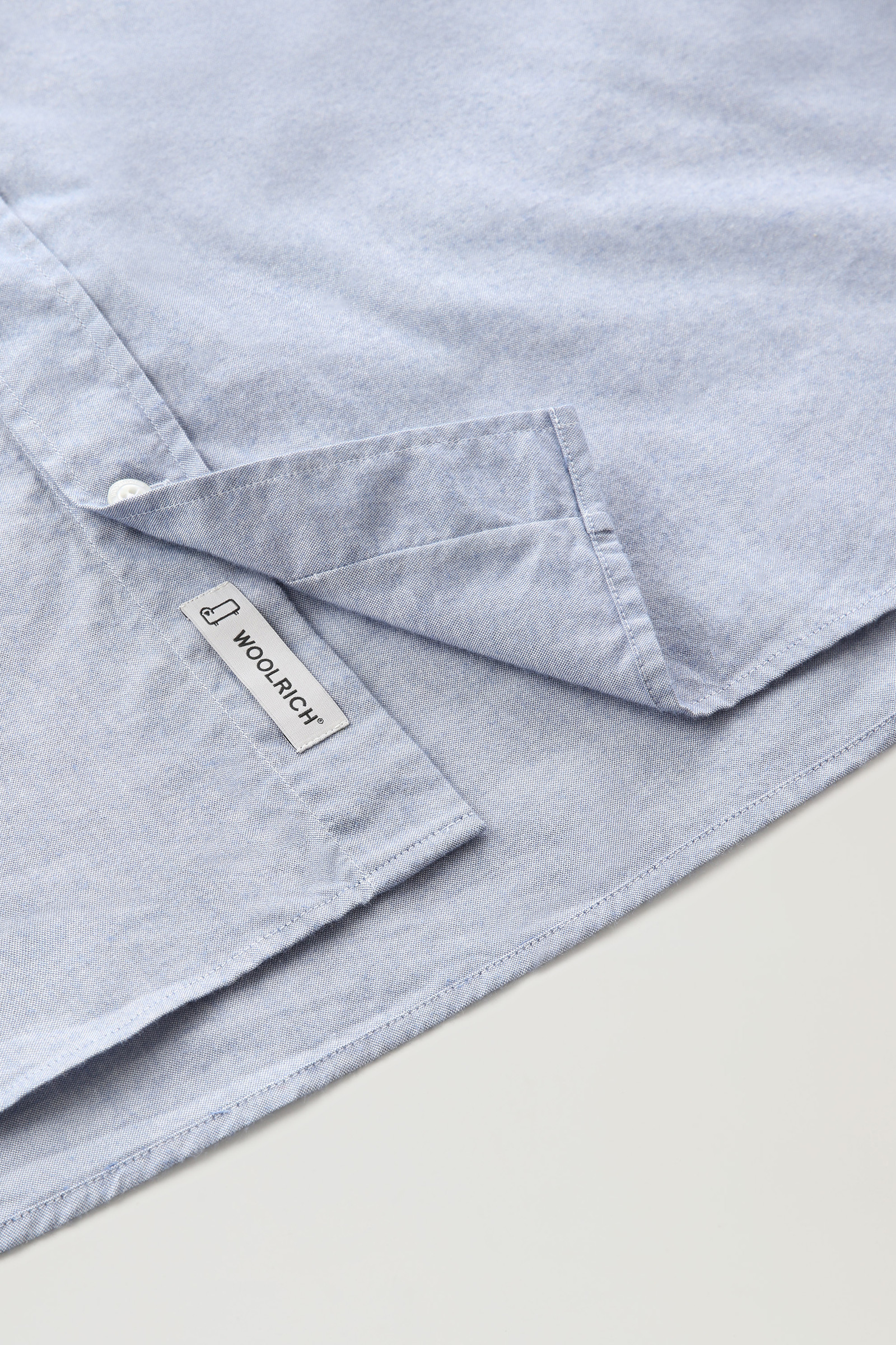 Camicia Oxford classica blu photo 9 | Woolrich