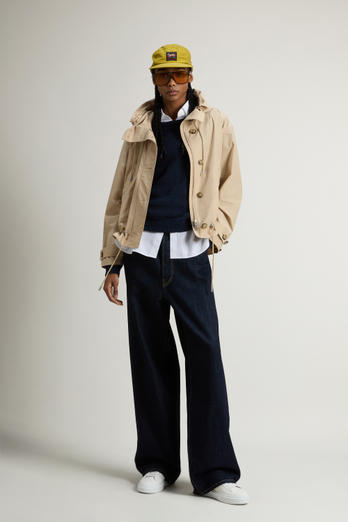 Short Urban Touch Parka Beige | Woolrich