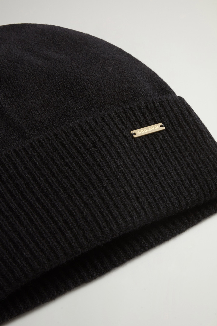 Pure Cashmere Beanie Black photo 3 | Woolrich