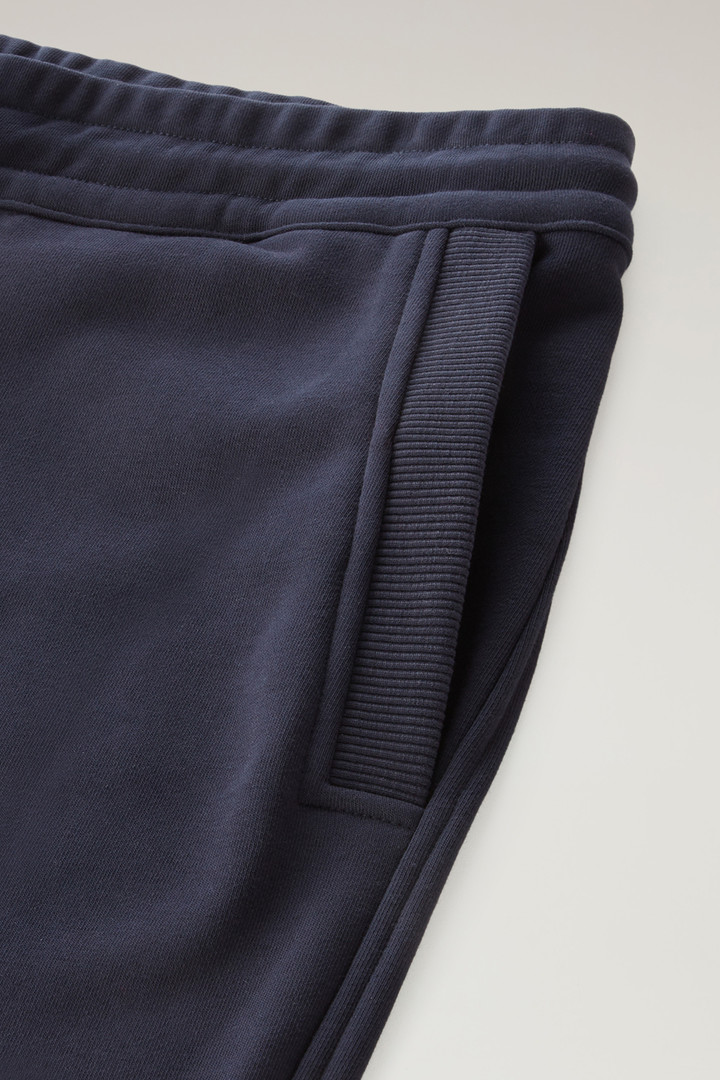 Pantalon de sport en coton molletonné léger Bleu photo 6 | Woolrich
