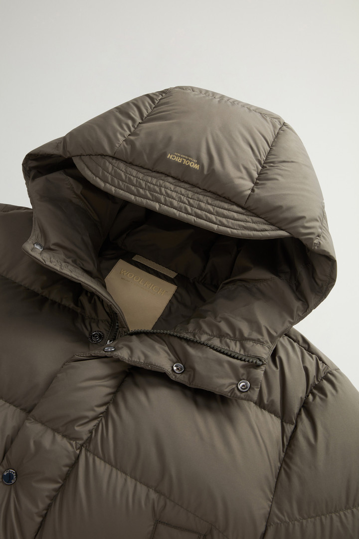 Cloud Parka in Microfiber Green photo 6 | Woolrich