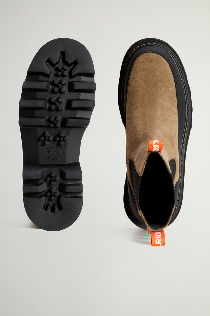 Suede Chelsea Boots by Todd Snyder Beige photo 4 | Woolrich