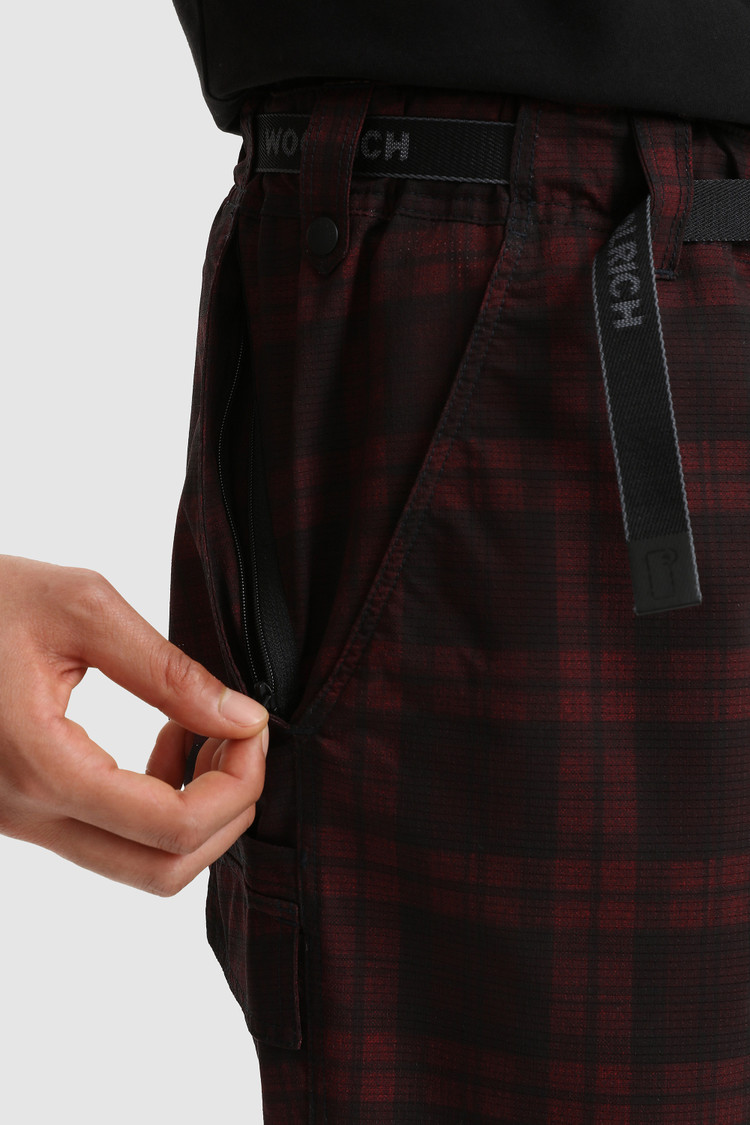 Cool Mesh shorts with Blackwatch pattern