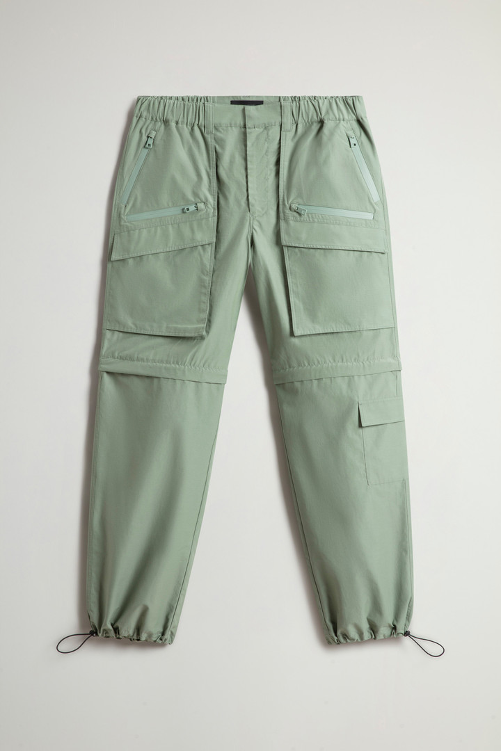 2-in-1 Pants in Cotton- and Nylon-Blend Olmetex Ripstop by Todd Snyder Green photo 4 | Woolrich