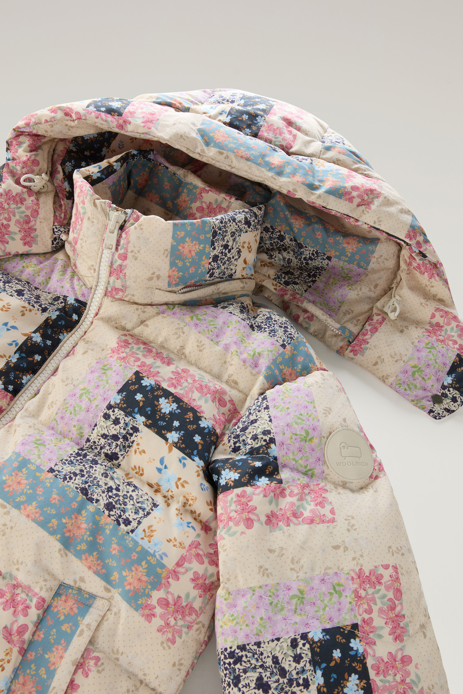 Piumino leggero Pennsylvania con cappuccio removibile multicolore photo 7 | Woolrich