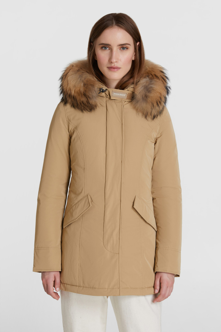 Luxury Arctic Parka With Racoon Fur Women Woolrich