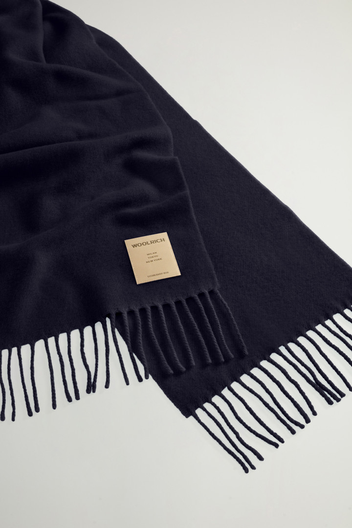 Pure Wool Scarf Blue photo 3 | Woolrich