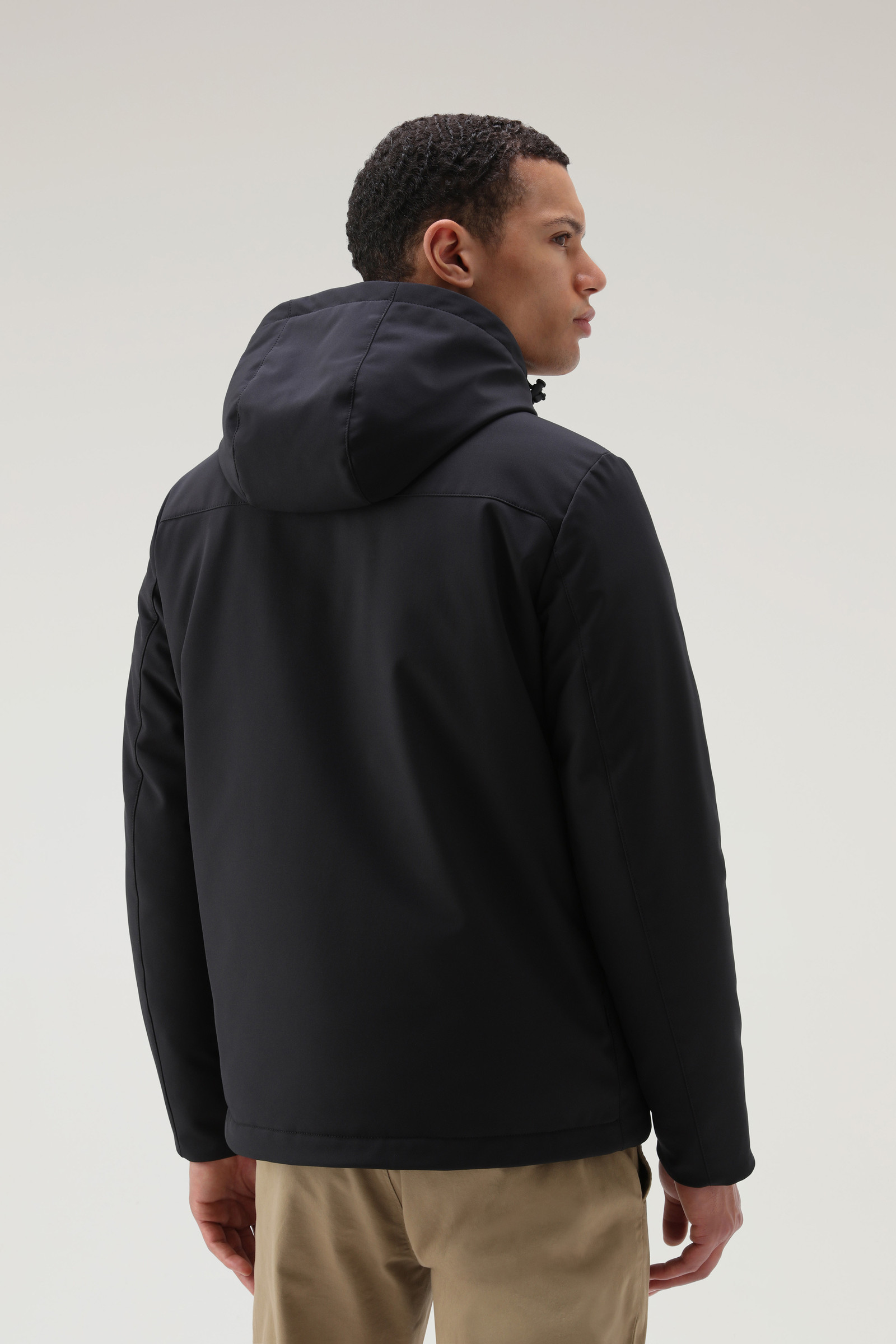 Pacific Softshell Jacket Black | Woolrich USA