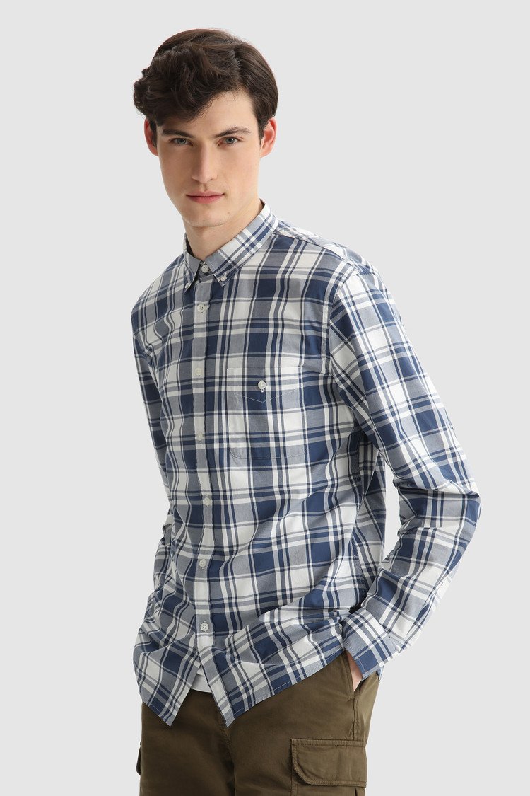 Camisa Oxford de puro algodón