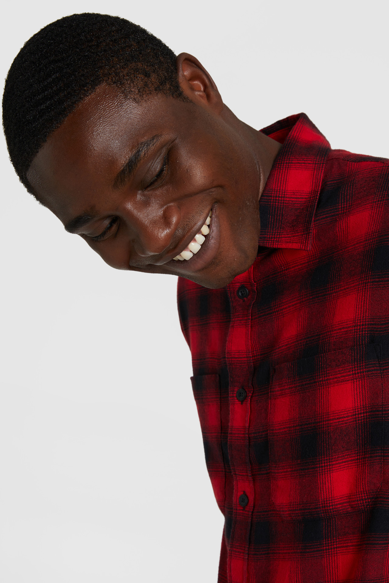 Camicia In Flanella Leggera