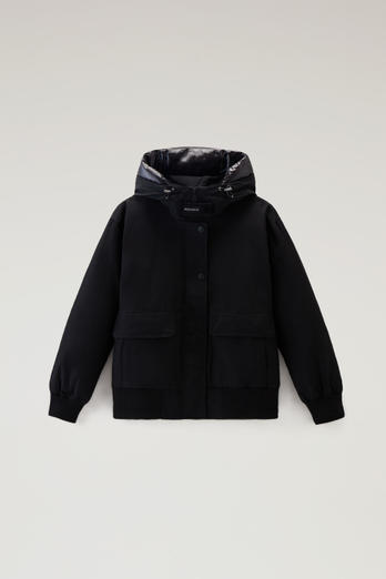 Arctic Bomber in Ramar Cloth Black | Woolrich