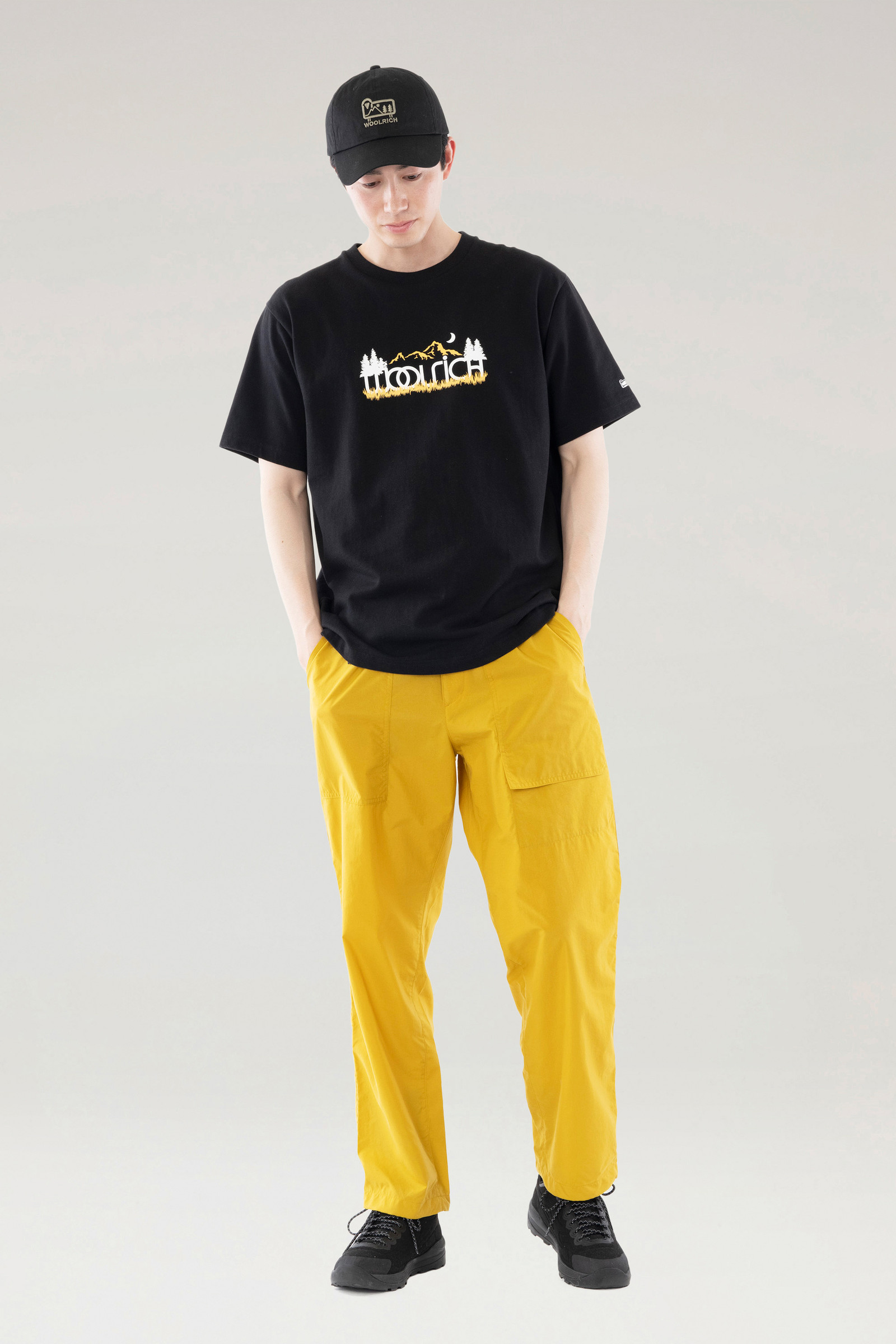 Ranch Pants in Recycled Nylon Yellow | Woolrich
