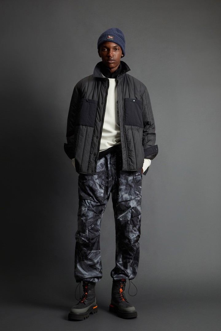 Jacke aus Ripstop-Nylon von Olmetex by Todd Snyder Schwarz photo 2 | Woolrich