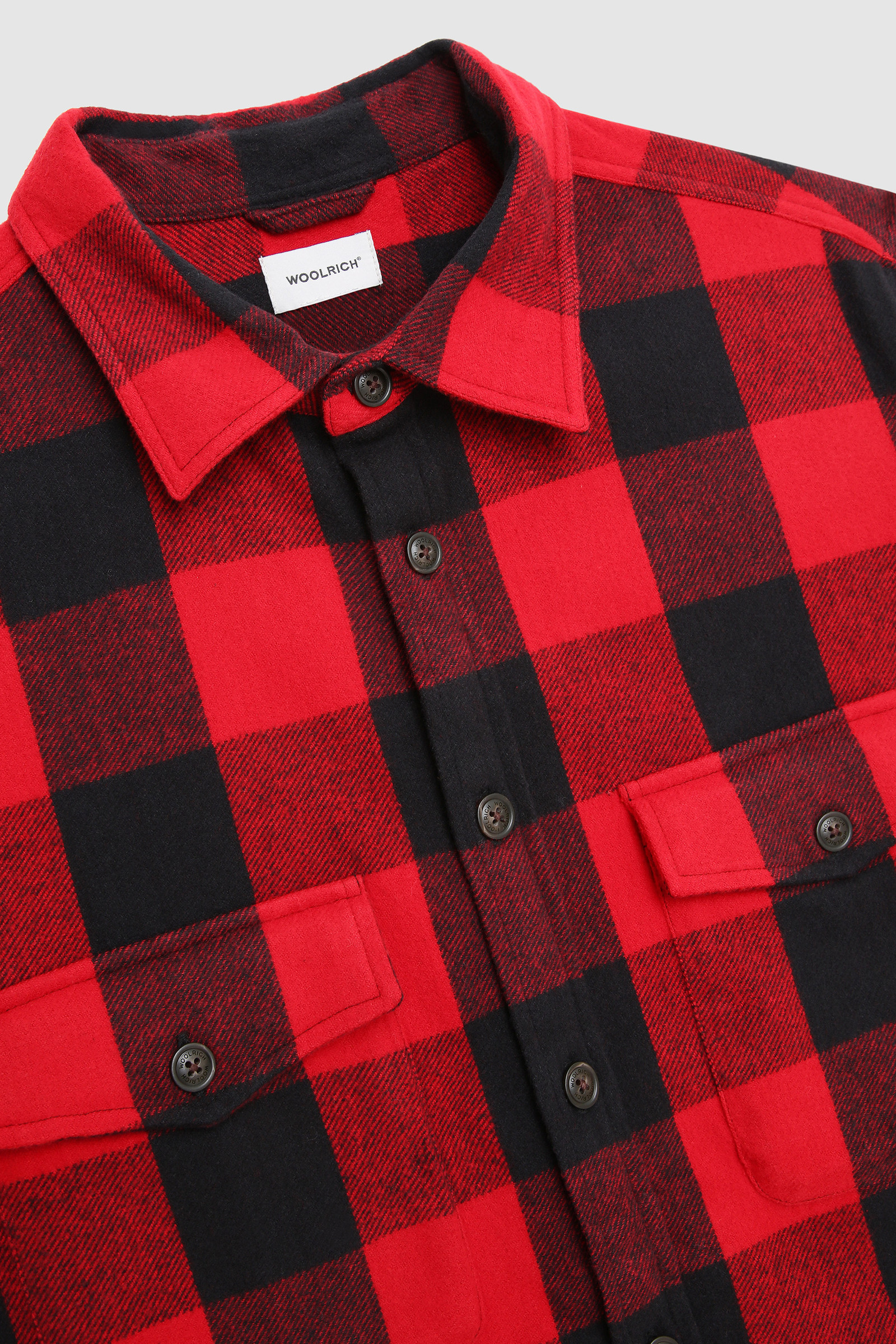 Chemise Oxbow avec motif d'archive Buffalo Check rouge photo 8 | Woolrich