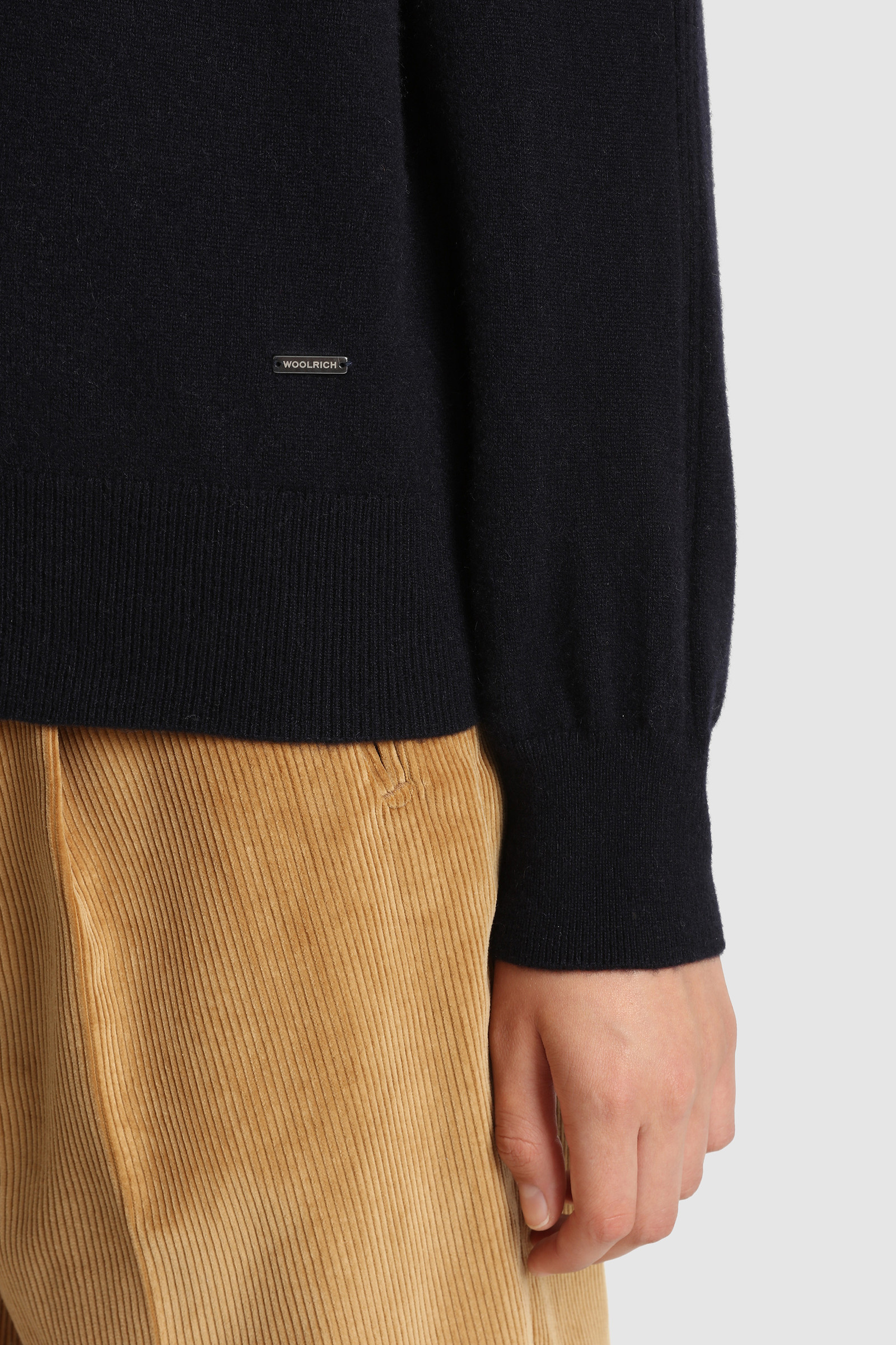 Cashmere Crewneck Sweater Blue photo 6 | Woolrich