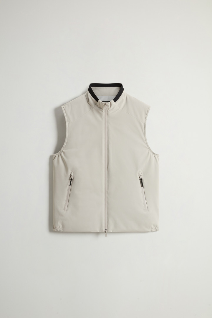 Quilted Sailing Vest in Two-layered Fabric Gray photo 5 | Woolrich