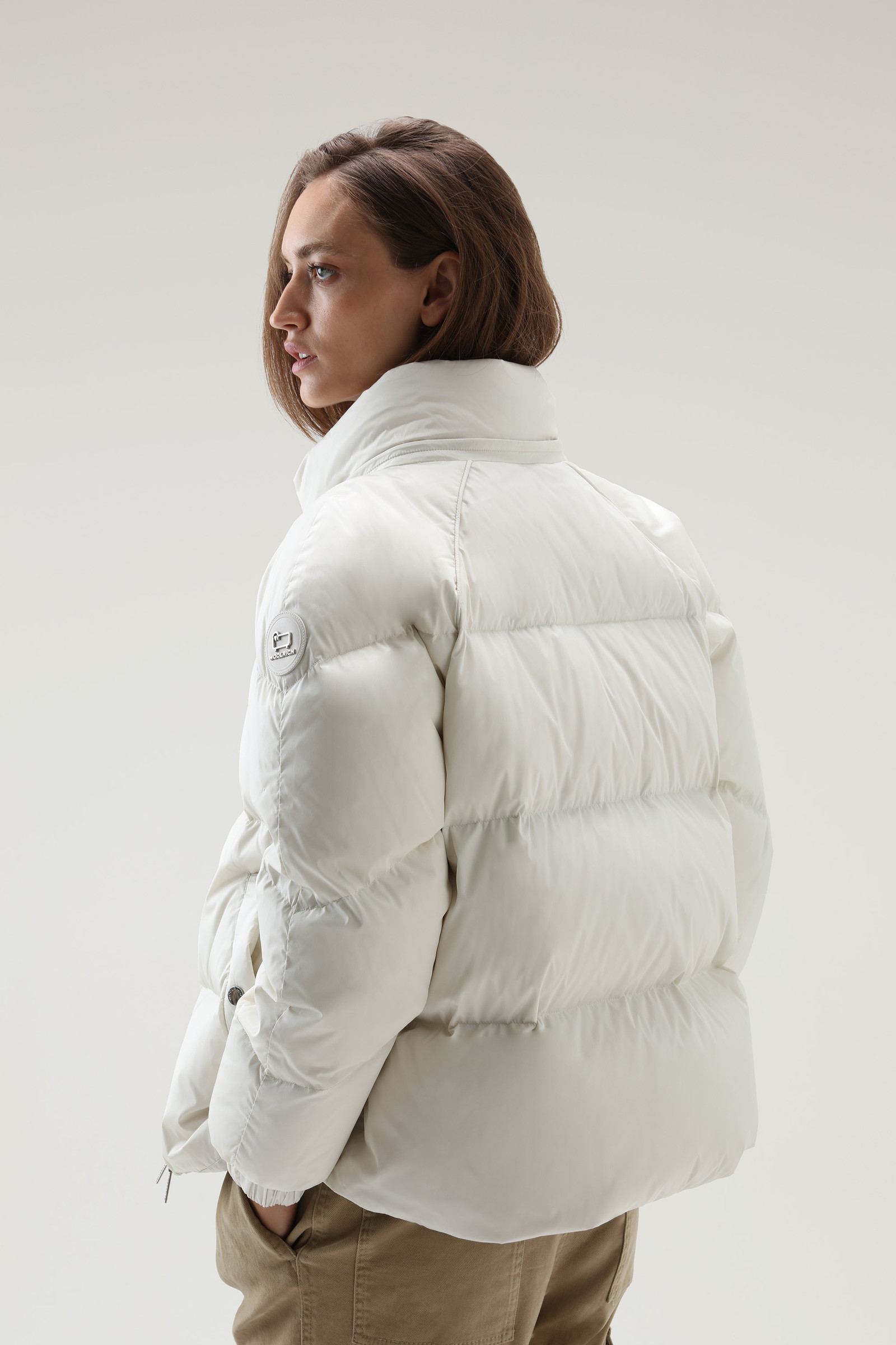 Alsea kort donsjack met afneembare capuchon photo 4 | Woolrich
