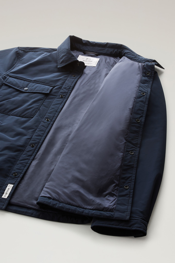 Alaskan Padded Shirt Jacket in Urban Touch Blue photo 10 | Woolrich