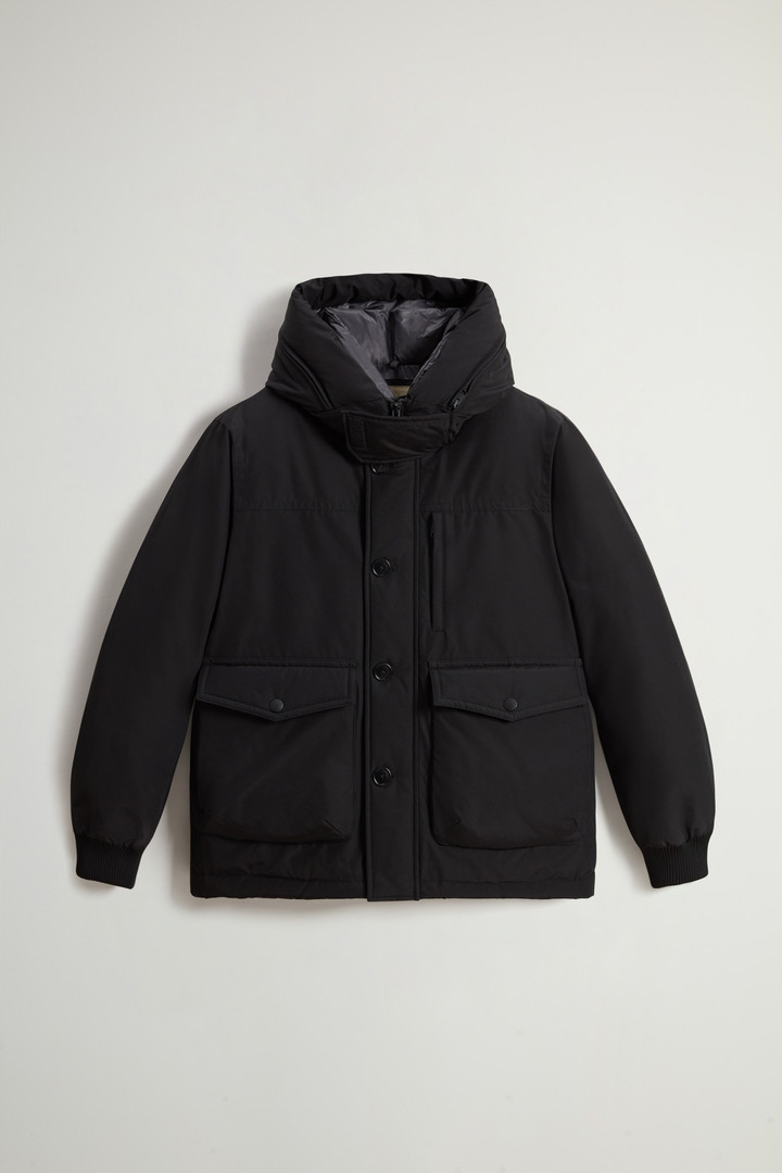 Ramar Cloth Bomber Jacket with Detachable Hood Black photo 6 | Woolrich