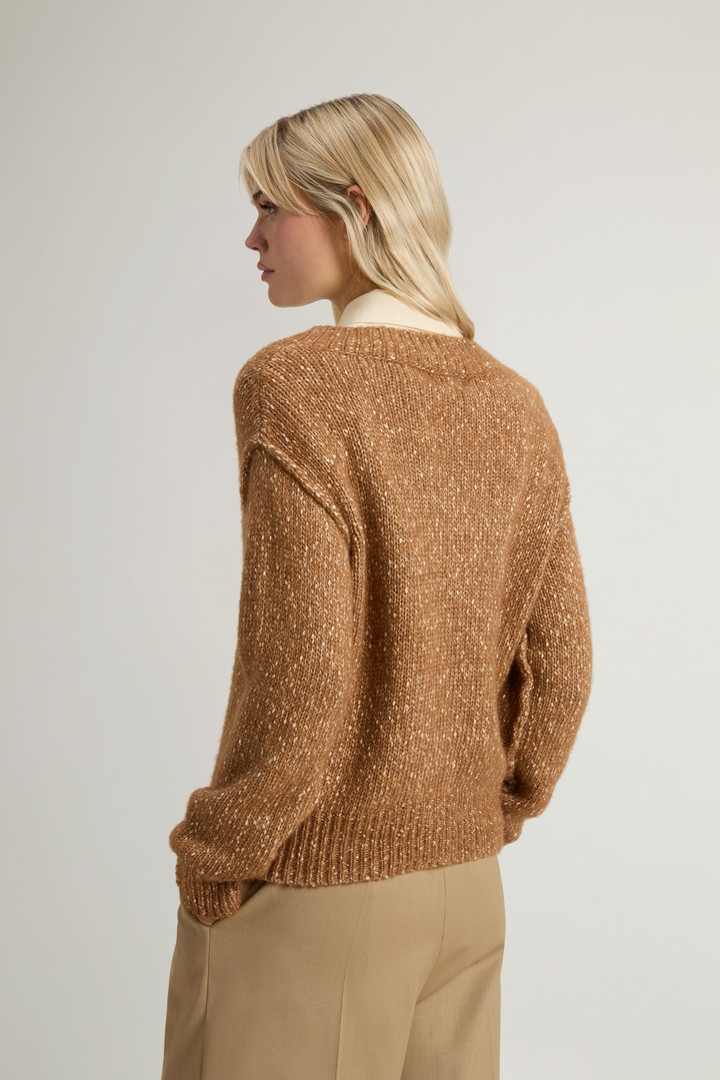 Pullover aus Baumwoll-Alpaka-Wollmischung Beige photo 3 | Woolrich