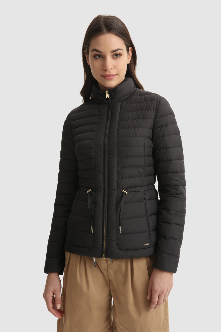 Hibiscus quilted jacket