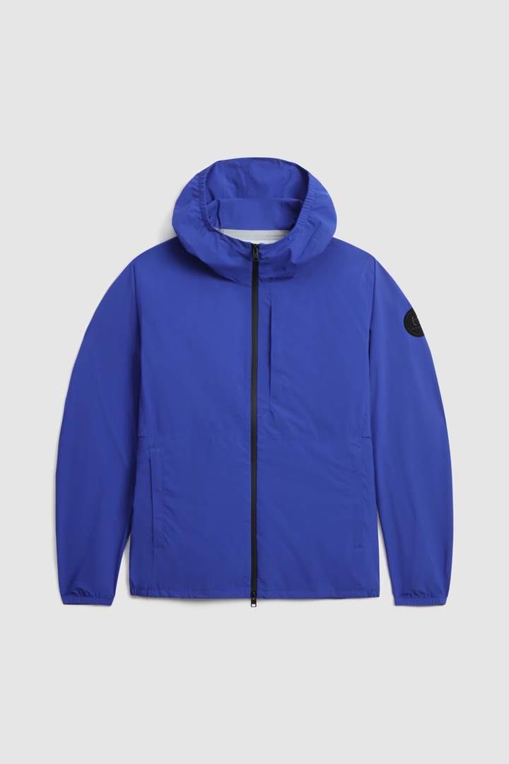 Pacific two-layer waterproof ultralight jacket Blue photo 4 | Woolrich