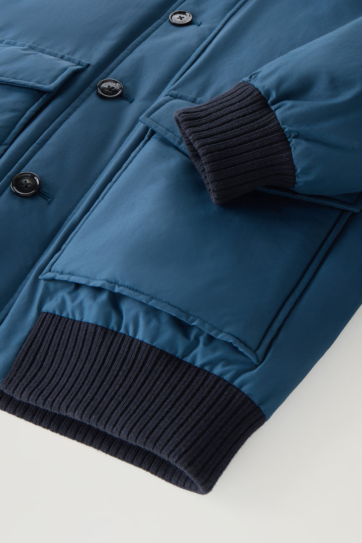 Polar Bomber in Ramar Cloth Blue photo 4 | Woolrich