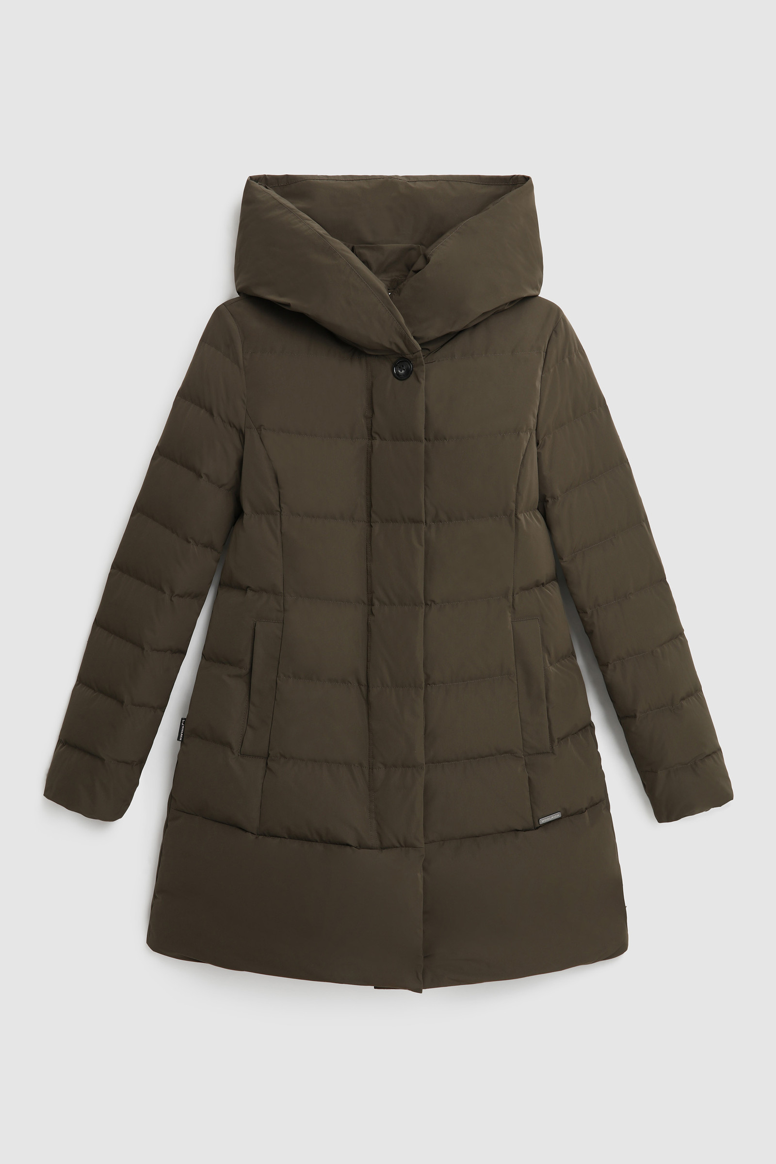 Prescott Parka with Horizontal Quilting Green photo 7 | Woolrich