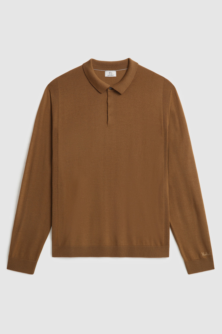 Polo de lana merino extrafina