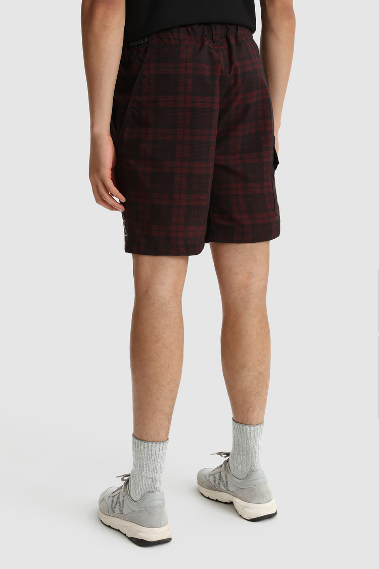 Cool Mesh shorts with Blackwatch pattern