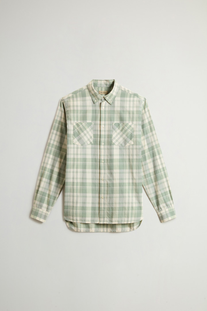 MADRAS SHIRT Green photo 5 | Woolrich