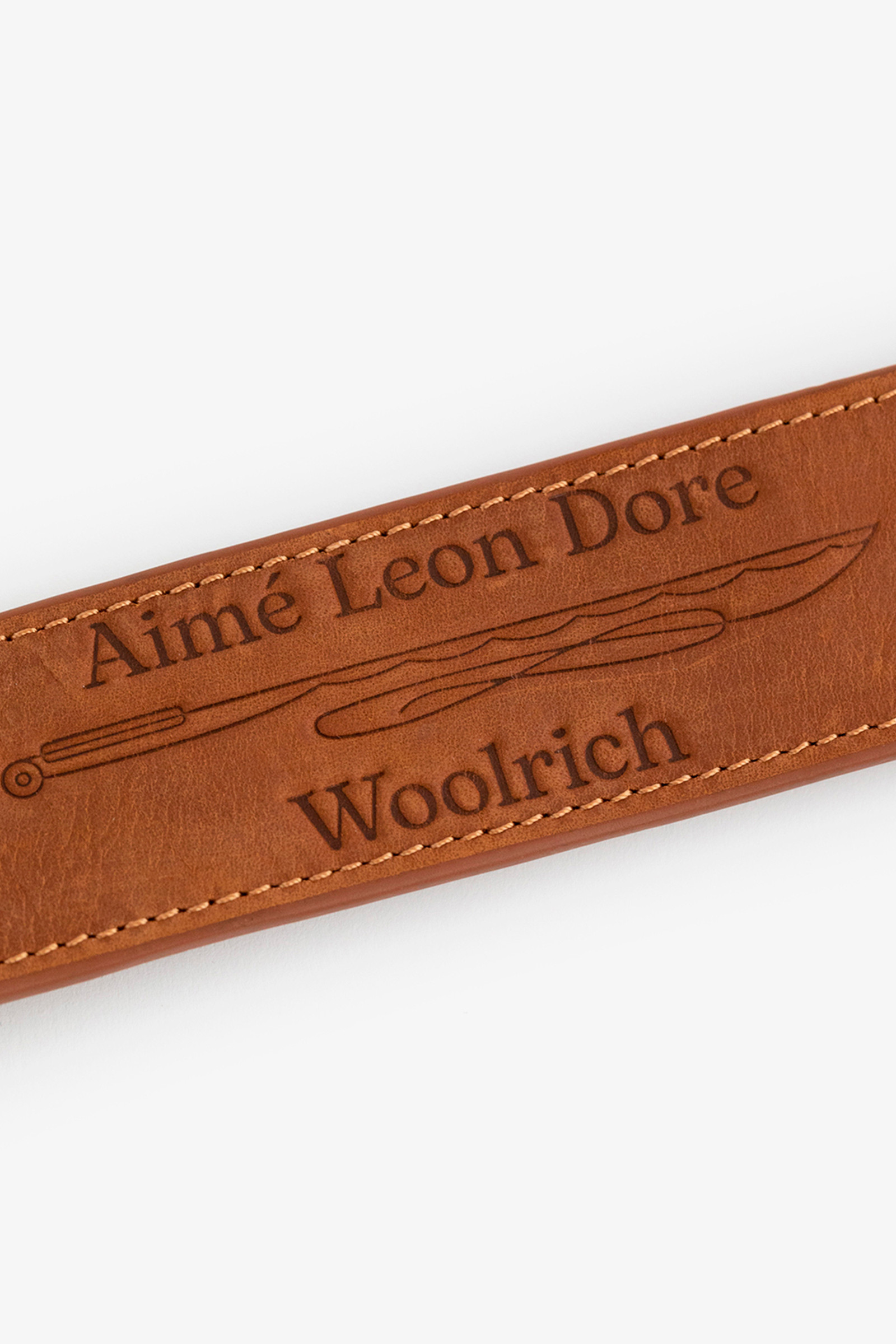 Fliegenfischer-Schultertasche - Aimé Leon Dore / Woolrich grün photo 5 | Woolrich