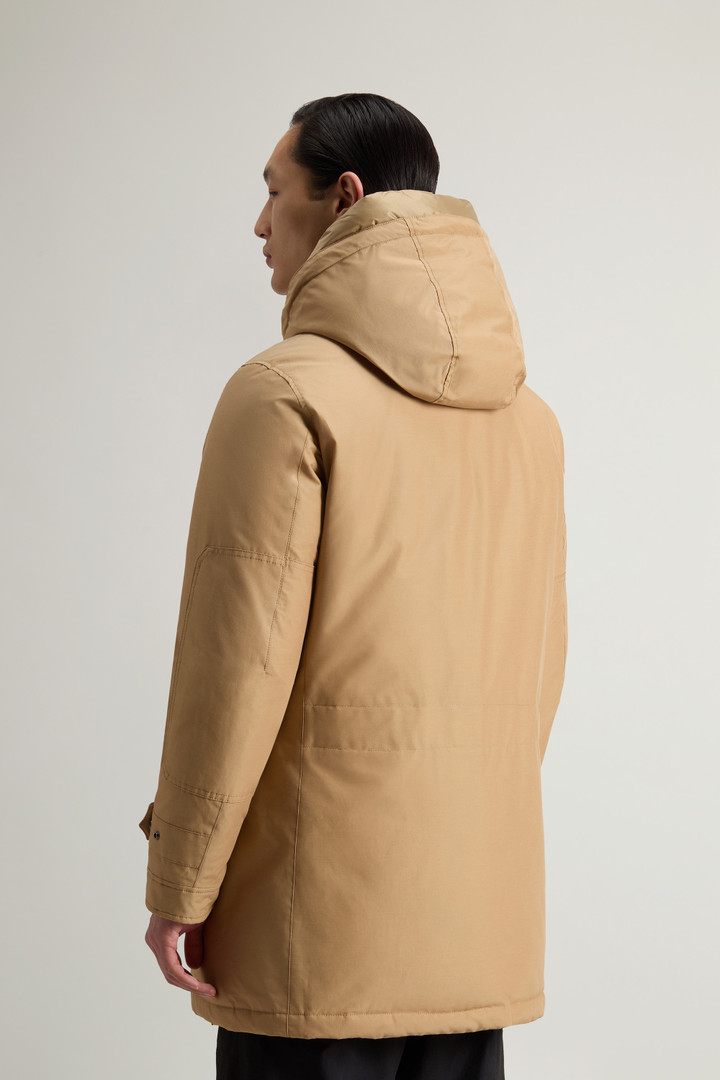 Polar Parka in Ramar Cloth with High Collar Beige photo 3 | Woolrich