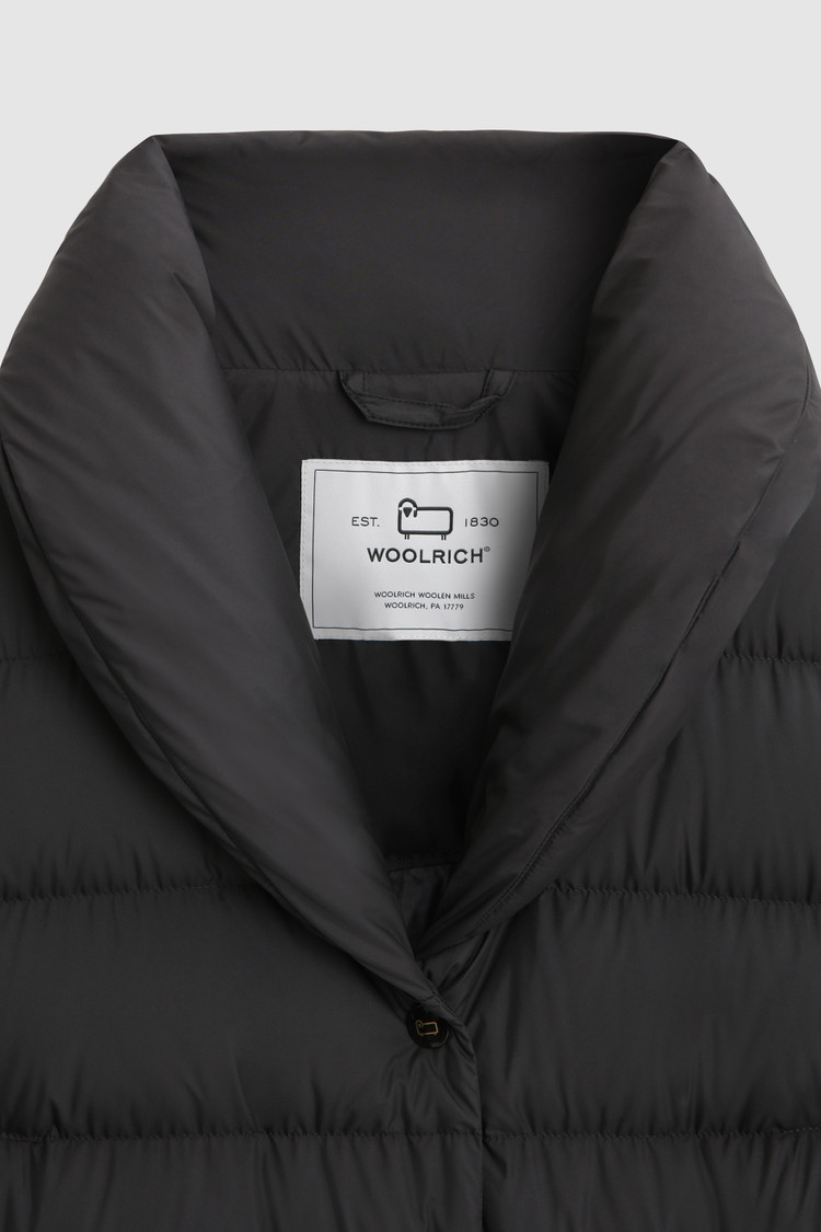 Manteau long Ellis avec matelassage horizontal