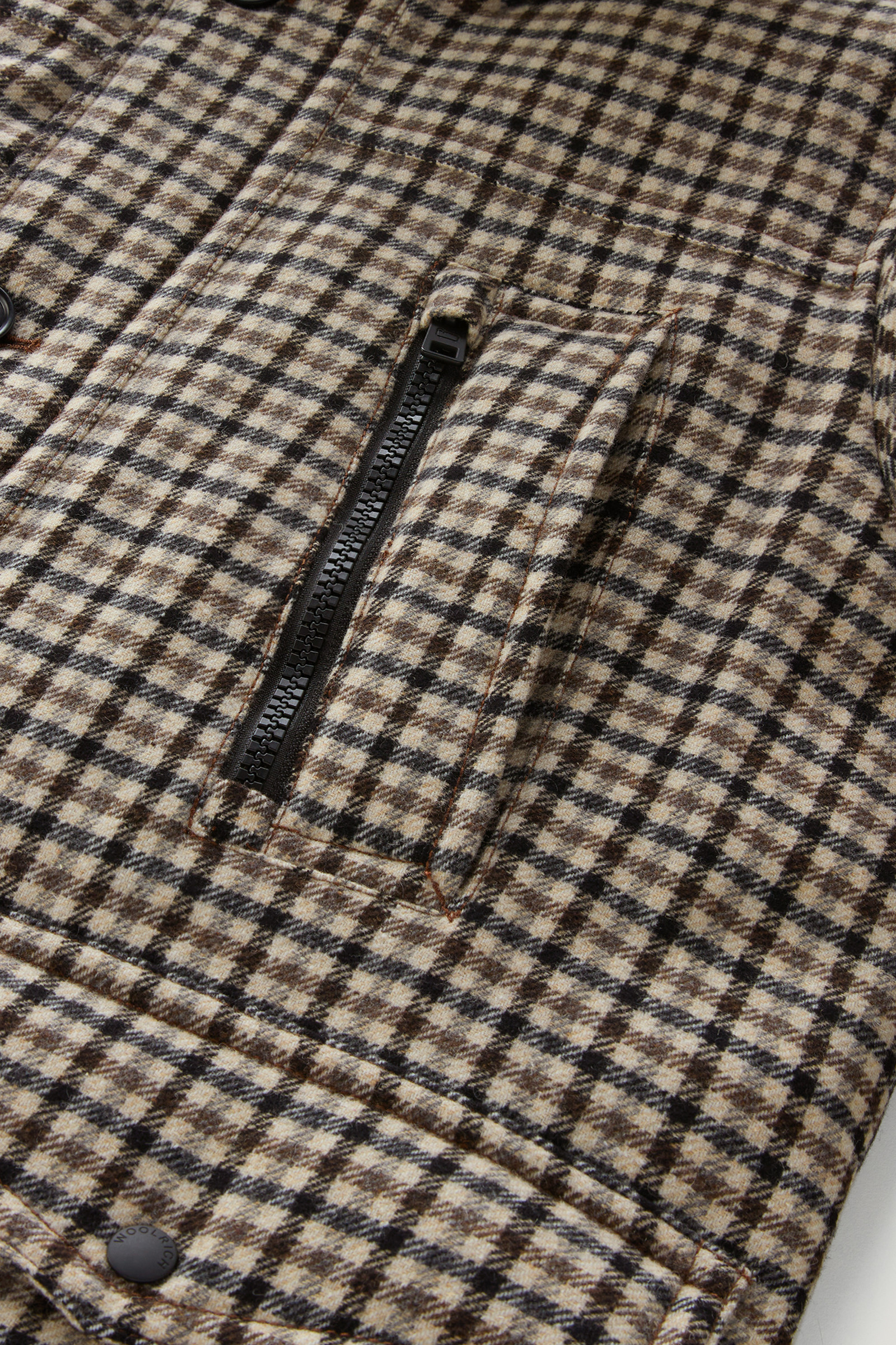 Arctic Parka Evolution en laine italienne recyclée beige photo 9 | Woolrich