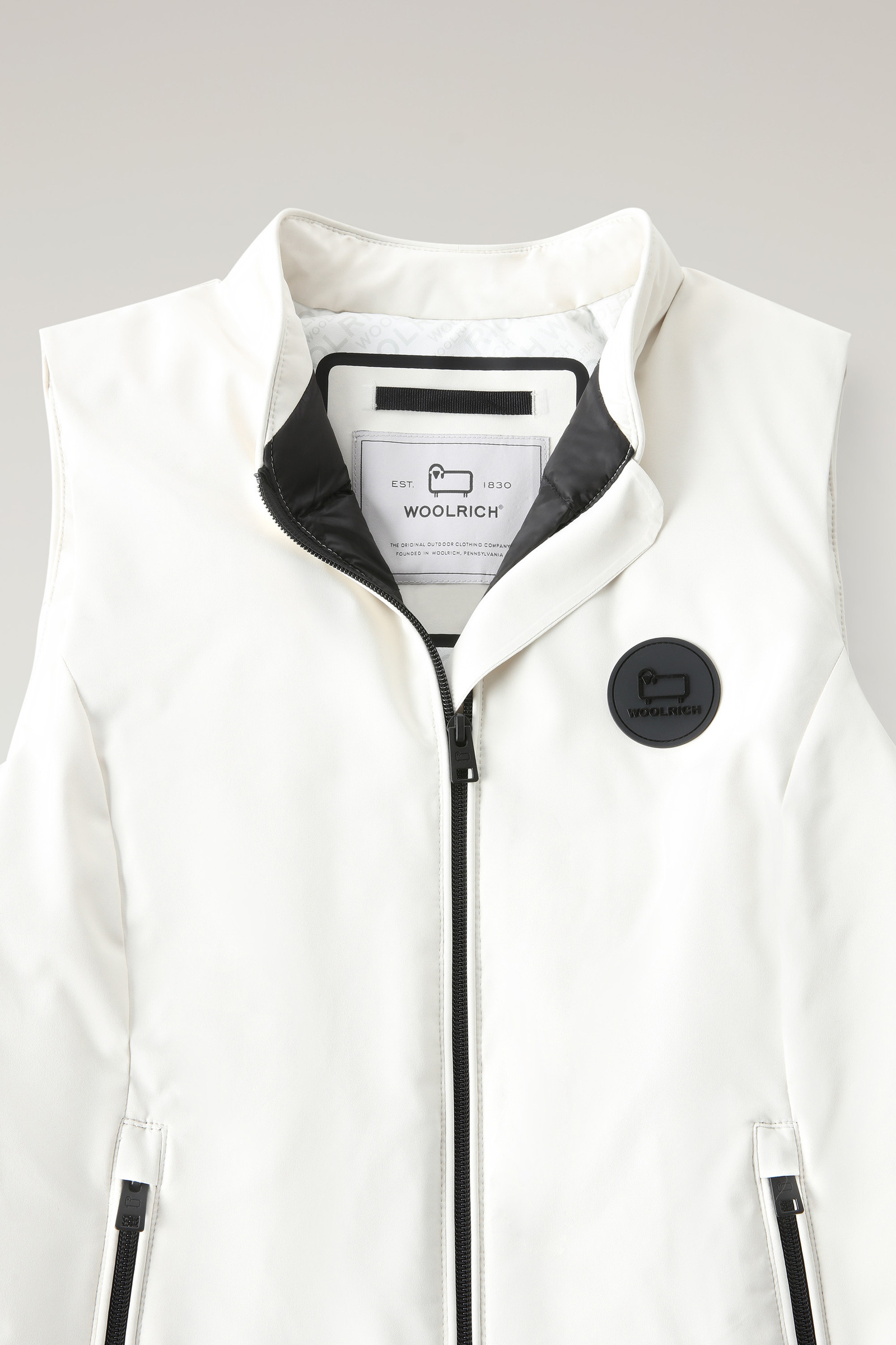 Sailing 2-Layer Vest Beige photo 6 | Woolrich