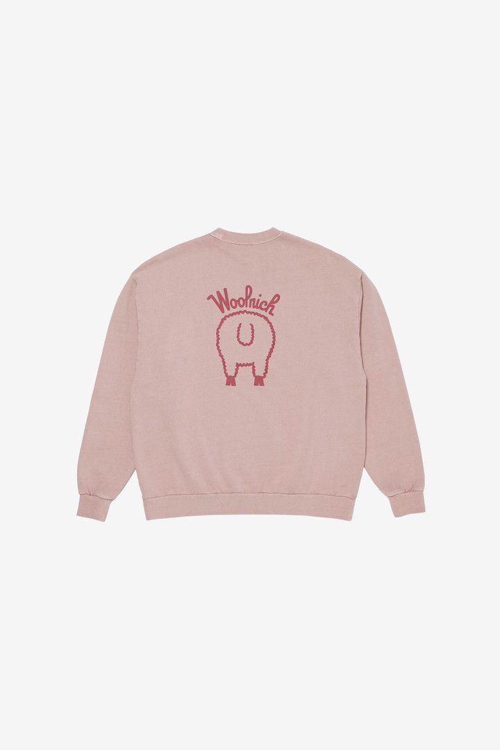 SHEEP SWEATSHIRT Pink photo 2 | Woolrich
