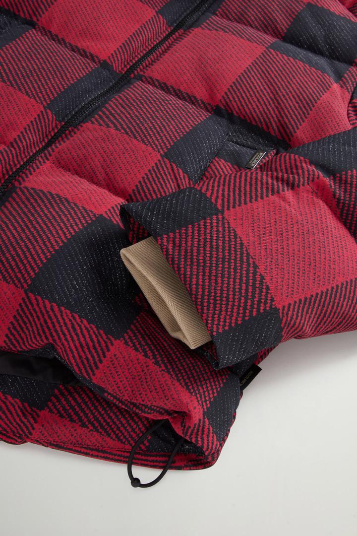 Daunenjacke aus Soft Ramar mit Buffalo-Karomuster Rot photo 3 | Woolrich