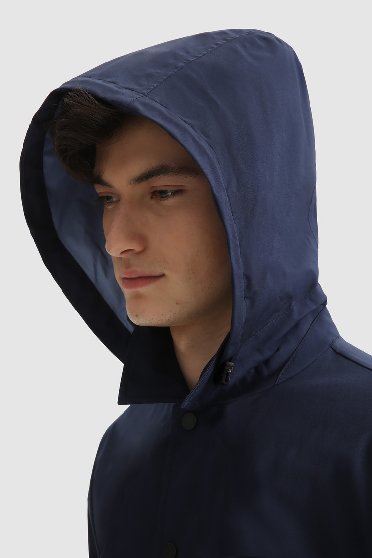 Triple-layer cotton car coat