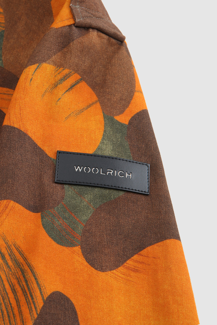 Chaqueta Easton Field de algodón de camuflaje naranja photo 7 | Woolrich