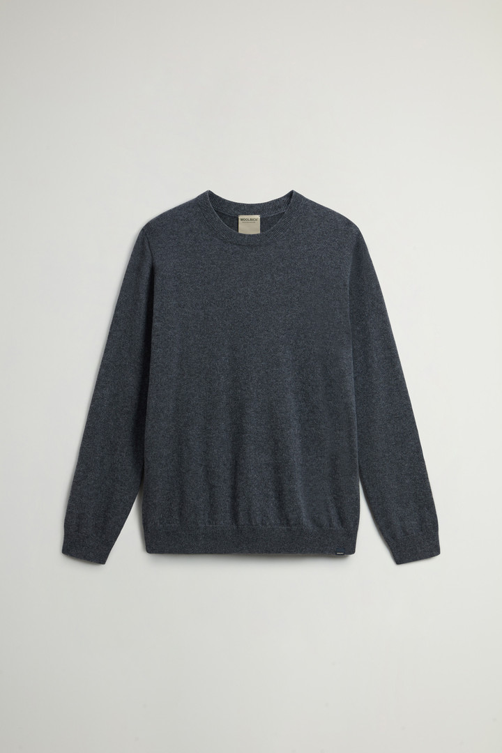 Pure Cashmere Crewneck Sweater Gray photo 5 | Woolrich