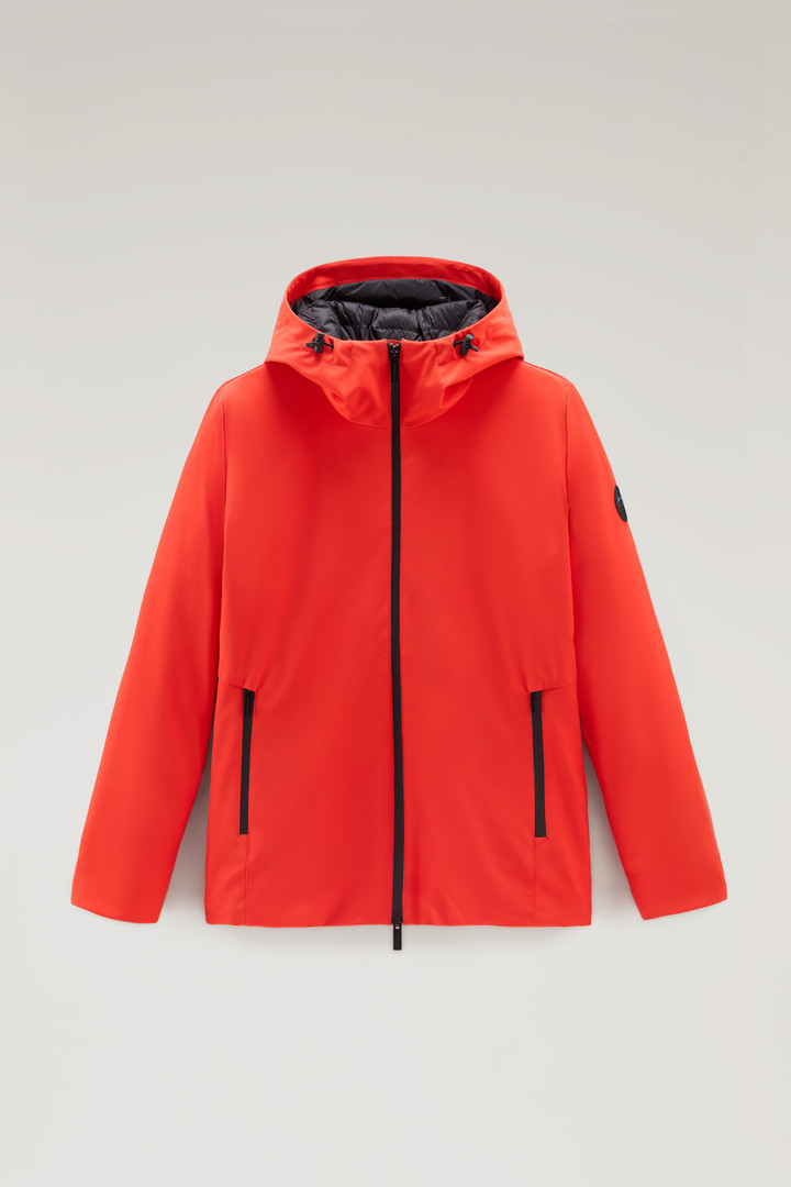 Giacca Pacific in Tech Softshell Arancione photo 5 | Woolrich