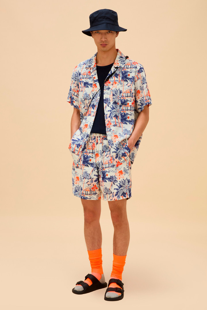 Chemise à motif naturel Multicolore photo 9 | Woolrich