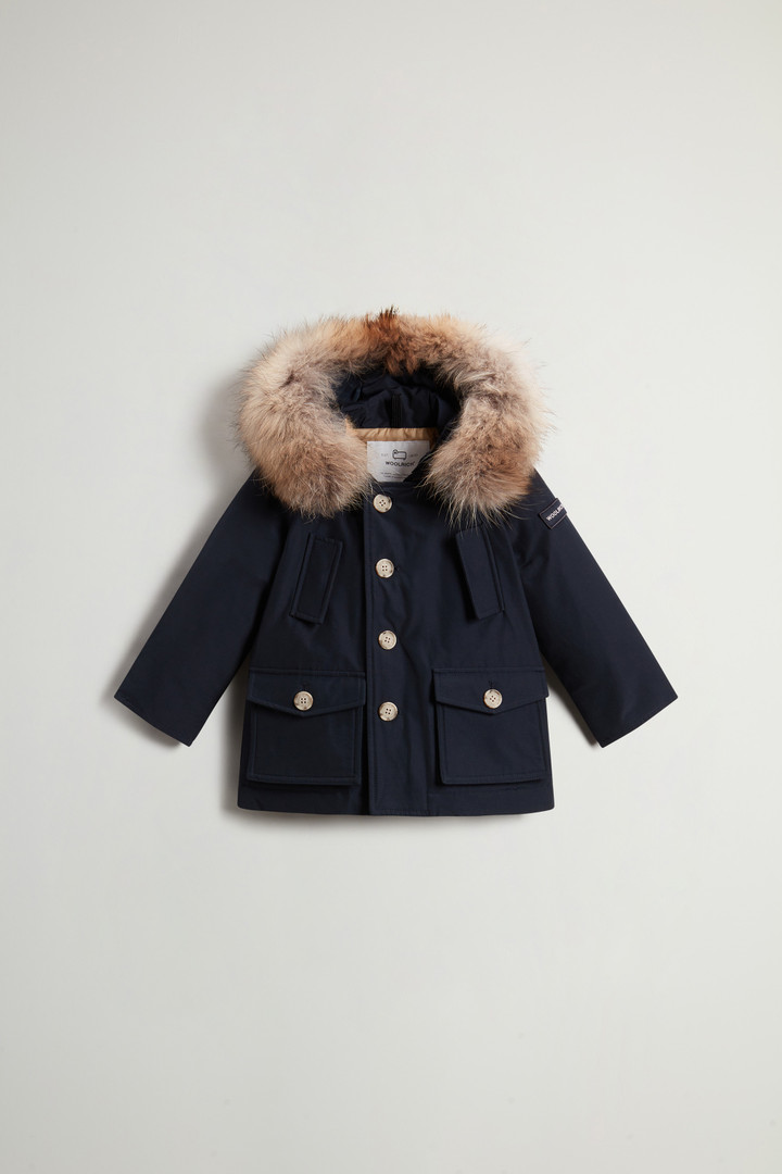 Babies’ Ramar Cloth Parka with Removable Fur Detail Blue photo 1 | Woolrich