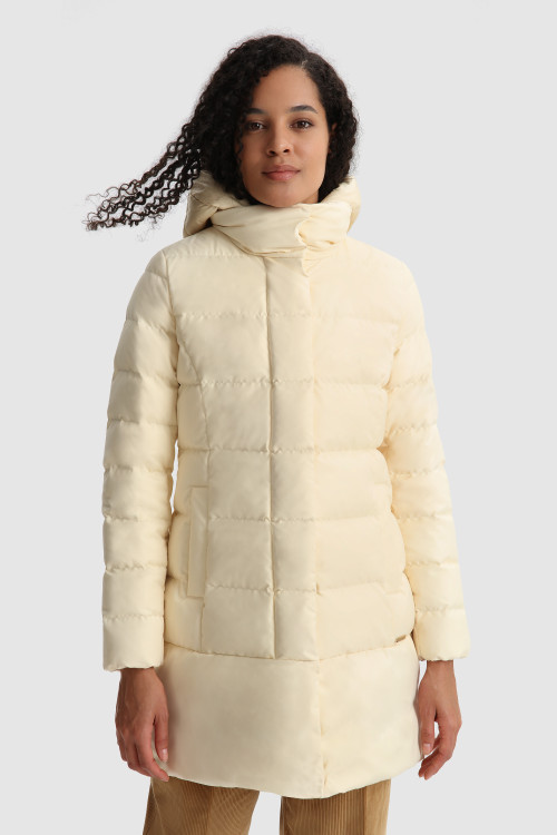 woolrich quilted puffer jacket