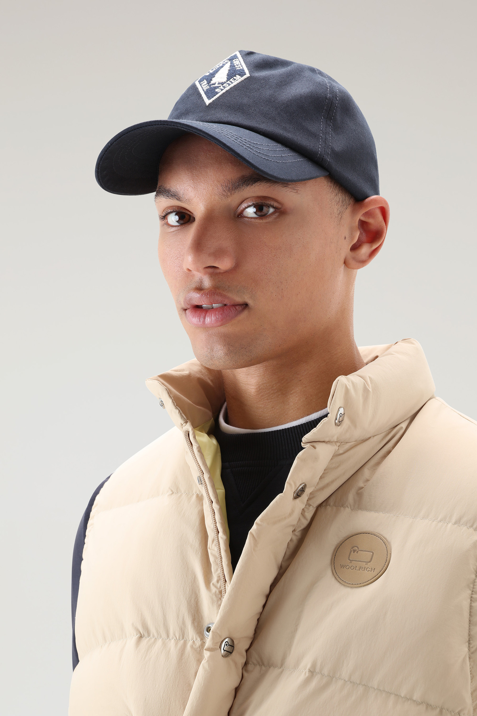 Aleutian Quilted Vest in recycled Eco Taslan Nylon Beige photo 4 | Woolrich