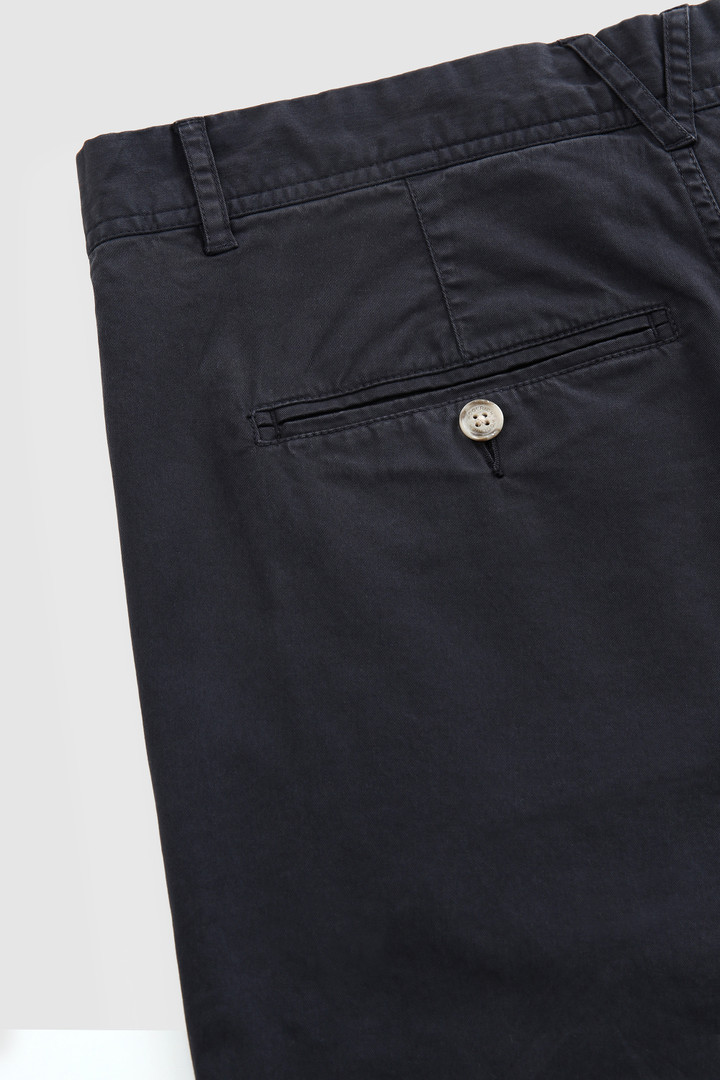 Garment-dyed Chino pant Blue photo 7 | Woolrich
